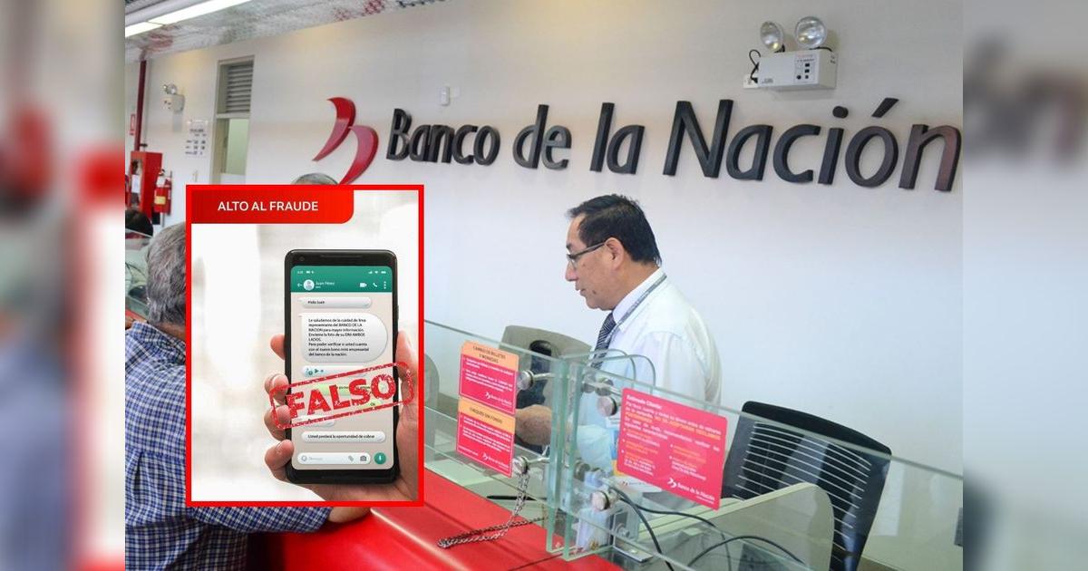 Banco de la Nación advierte nueva modalidad de estafa por teléfono ...