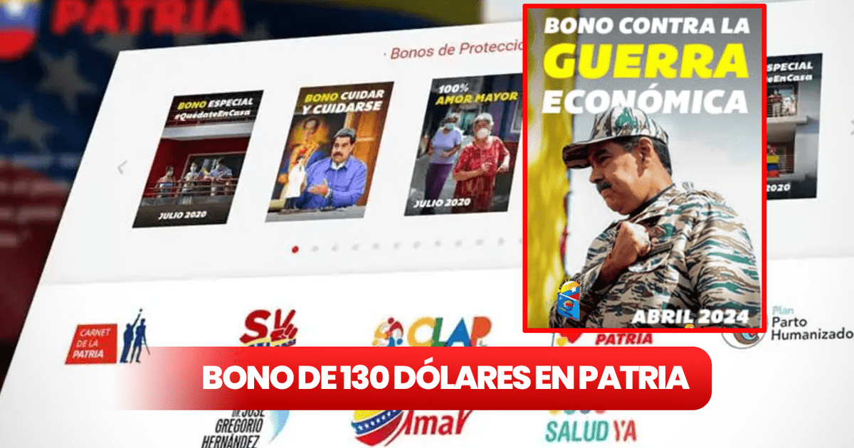 NUEVO BONO DE GUERRA De 130 Dólares: Revisa 5 Pasos Para COBRAR El Pago ...