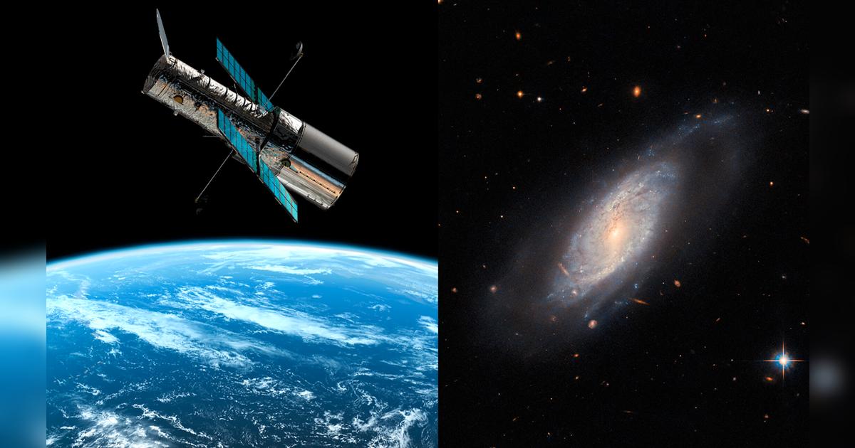 La increíble galaxia en espiral que captó el Telescopio Hubble a 240 ...