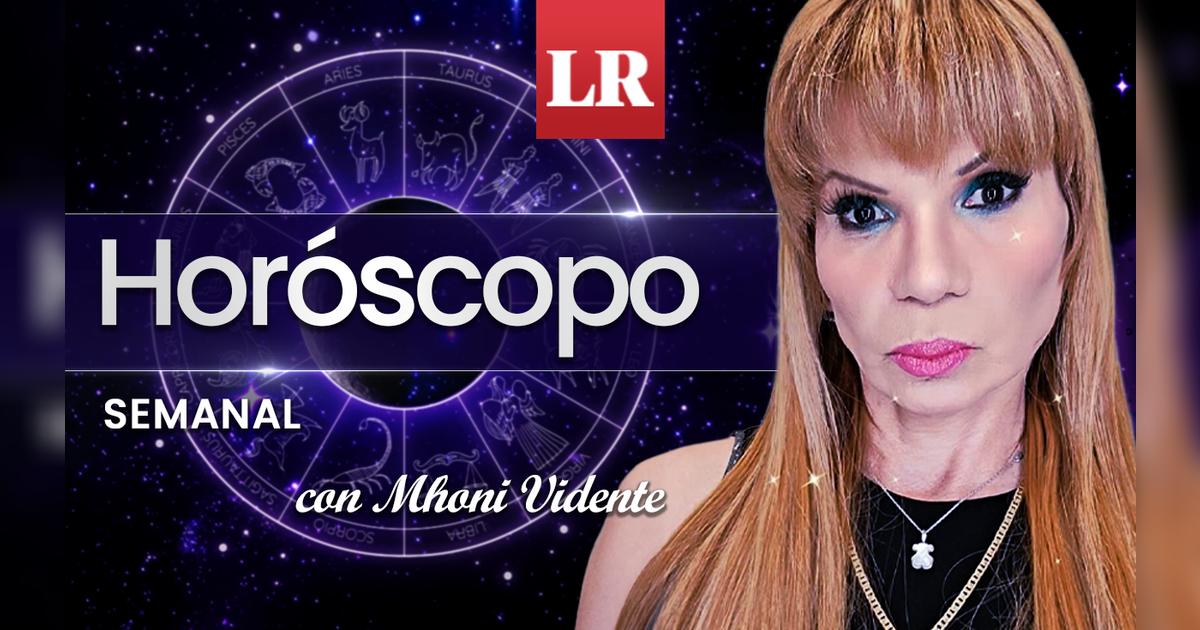 Horóscopo de Mhoni Vidente hoy: predicciones de la semana del 20 al 26 ...