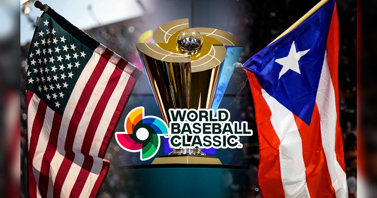 Clásico Mundial de Béisbol 2026 ¿Estados Unidos o Puerto Rico? Esta