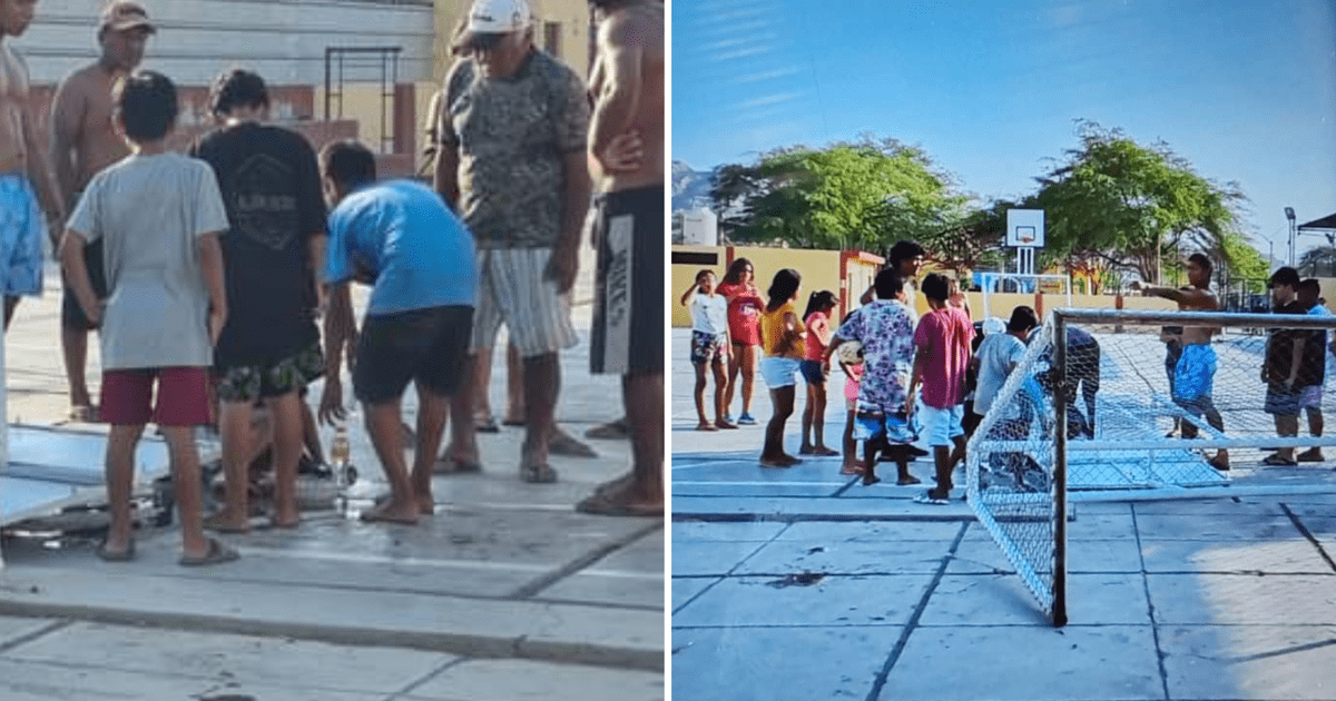 Piura Arco De Fierro Cae Sobre Menor De 10 Años En Piura Y Piden