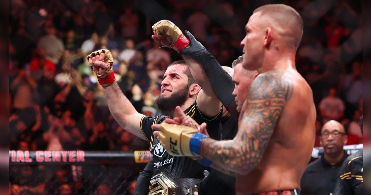 ¿Quién ganó la pelea Islam Makhachev vs. Dustin Poirier en el UFC 302? Deportes La República