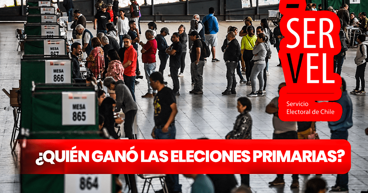 Elecciones HOY ¿Quién ganó las Elecciones Primarias Chile 2024? Así