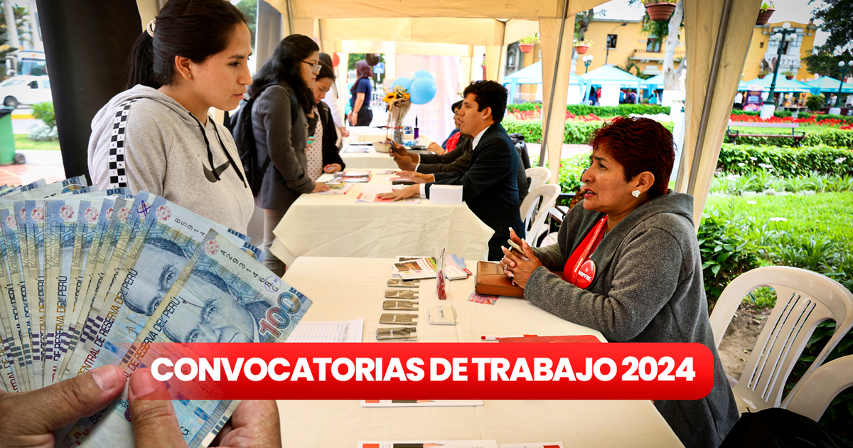 Convocatorias semanales CAS 2024 Descubre los puestos de trabajo en el