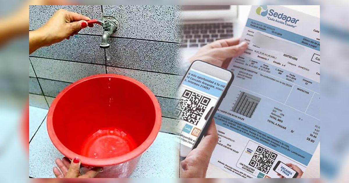 Tarifa del agua podría incrementar hasta en 200% en Arequipa, advierte ...