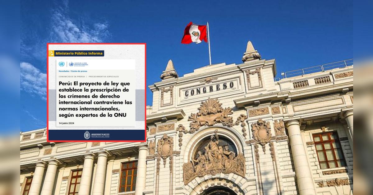 Ley que blinda crímenes de lesa humanidad atenta contra normas ...