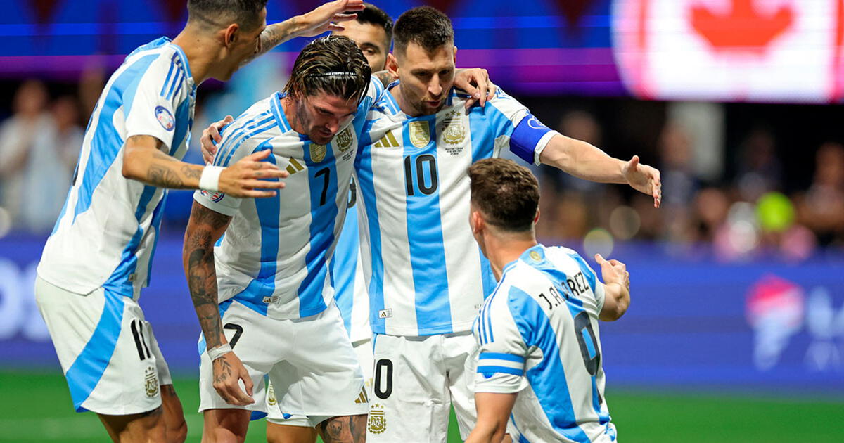 ¿Cómo quedó Argentina vs. Canadá? Resultado del debut de Messi en la ...