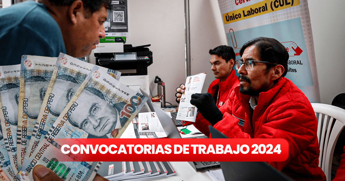 Convocatorias Laborales CAS Del 4 Al 7 De Julio: ¡Postula Y Gana ...