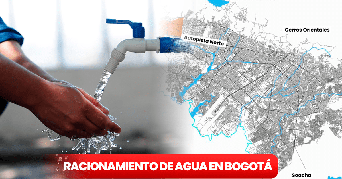 Nuevo Esquema De Racionamiento De Agua En Bogotá 2024: Turnos, Horario ...