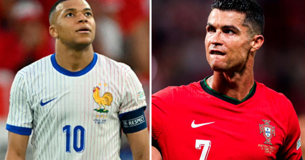 França contra.  Portugal: data, hora e canal confirmados do duelo entre Cristiano Ronaldo vs.  Kylian Mbappé para as quartas de final do Euro 2024 |  Disney Plus e ESPN |  Esportes