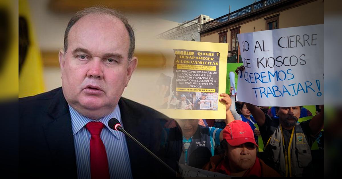 Denuncian a Rafael López Aliaga por cierre de quioscos: canillitas de ...