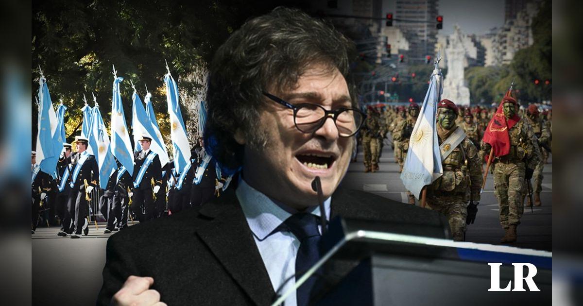 Cierra el desfile militar por el Día de la Independencia en Argentina ...