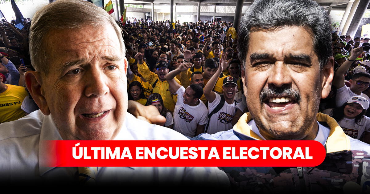 Encuesta Presidencial Venezuela 2024 Última encuesta electoral