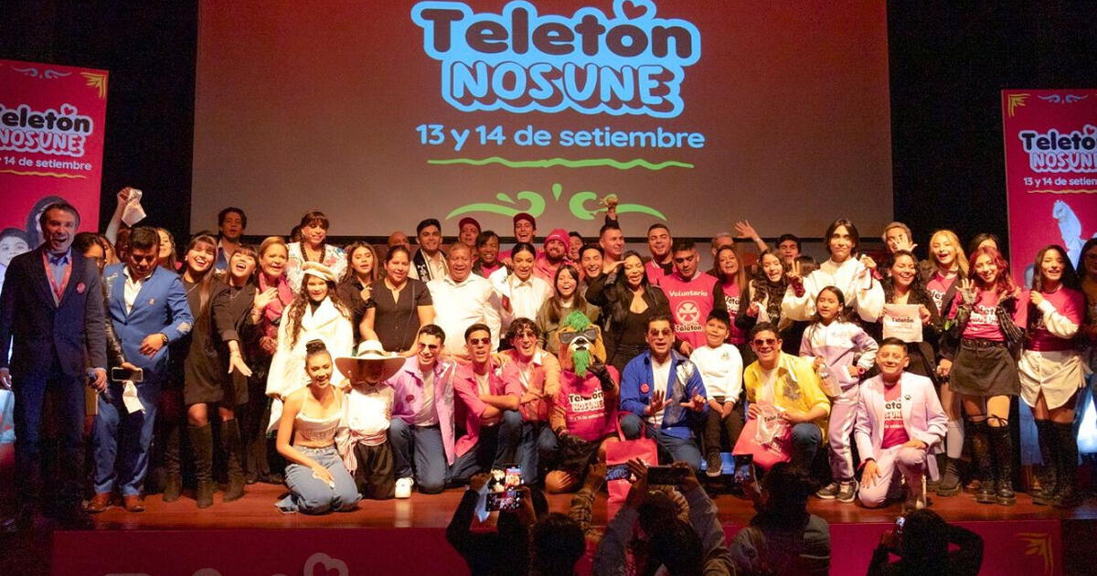 Teletón 2024 el evento benéfico más grande del Perú se realizará el 13