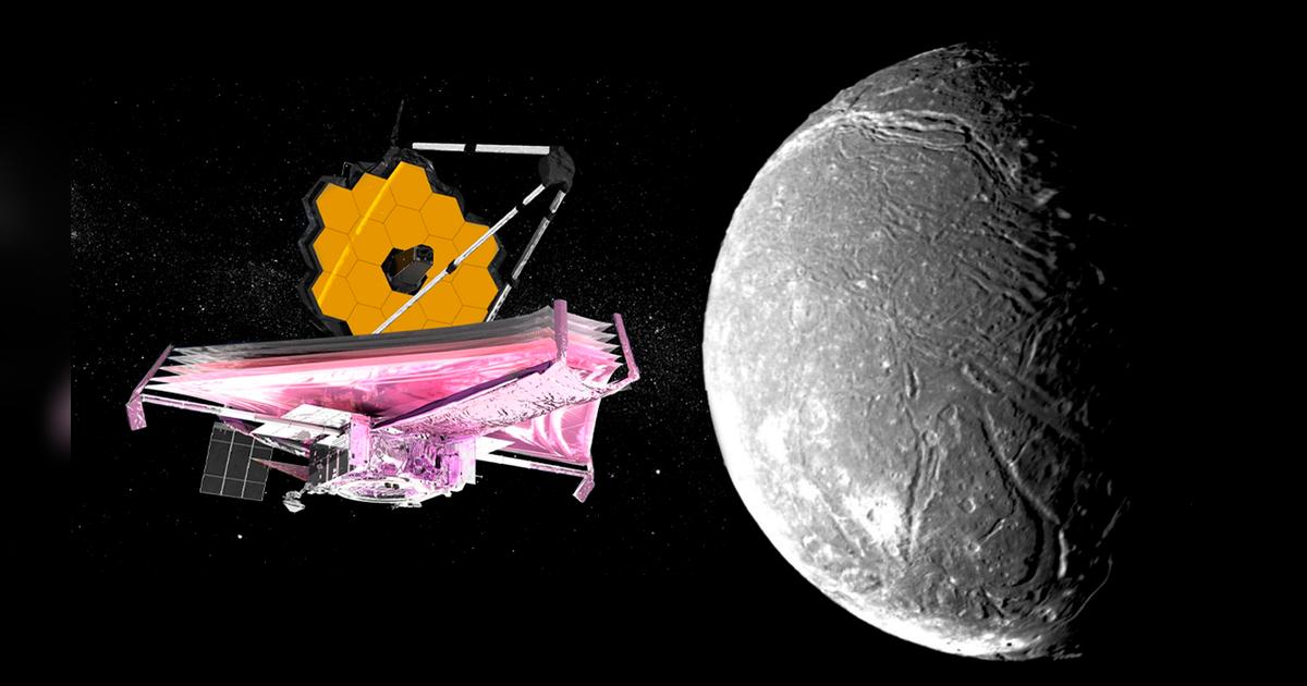 Telescopio James Webb de la NASA descubre que la luna Ariel de Urano ...