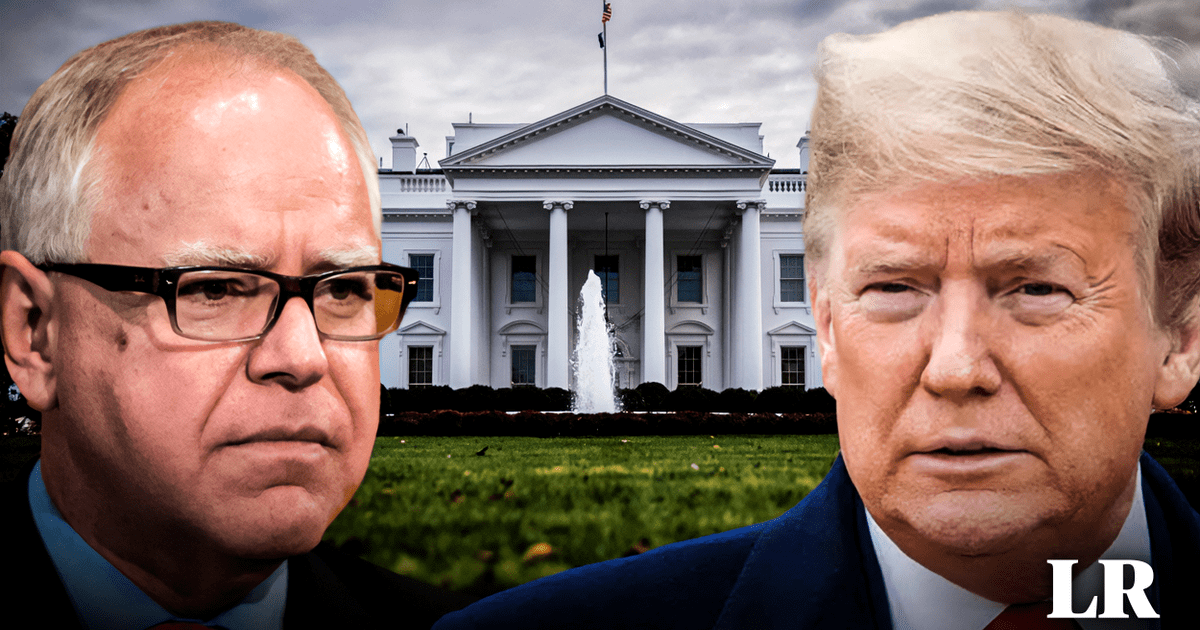 Trump Arremete Contra Tim Walz Tras Ser Elegido Por Kamala Harris Para