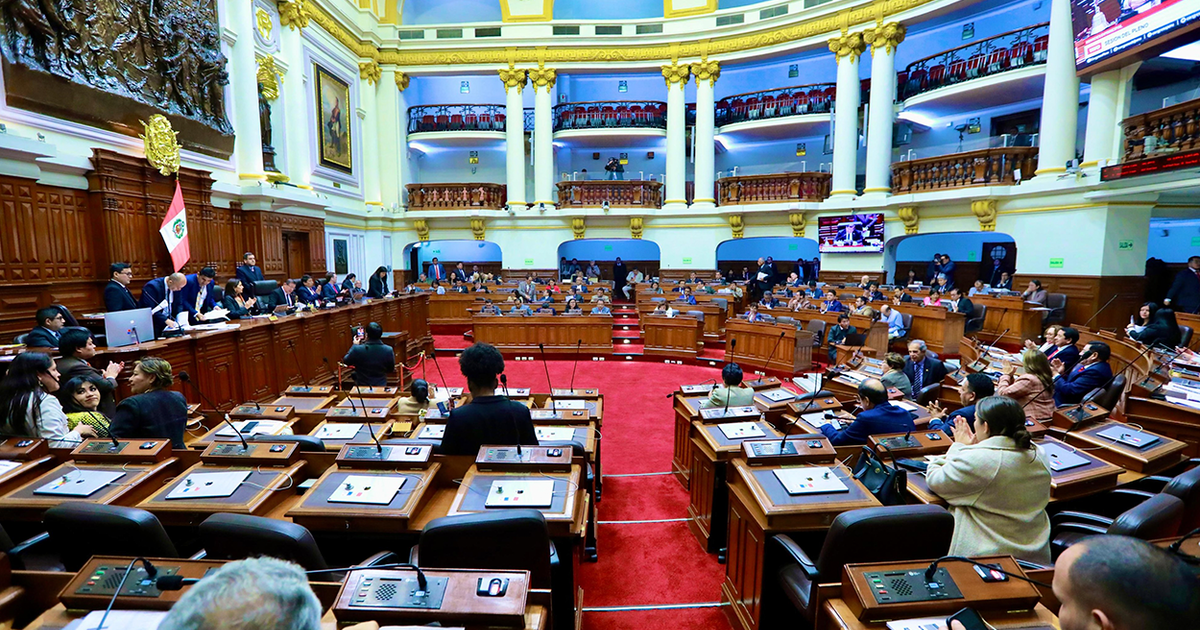 Pleno Del Congreso Aprueba Cuadro De Comisiones Ordinarias Para El