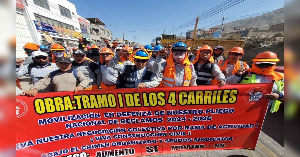 Obreros de construcción civil protestan por más de 20 asesinatos de ...