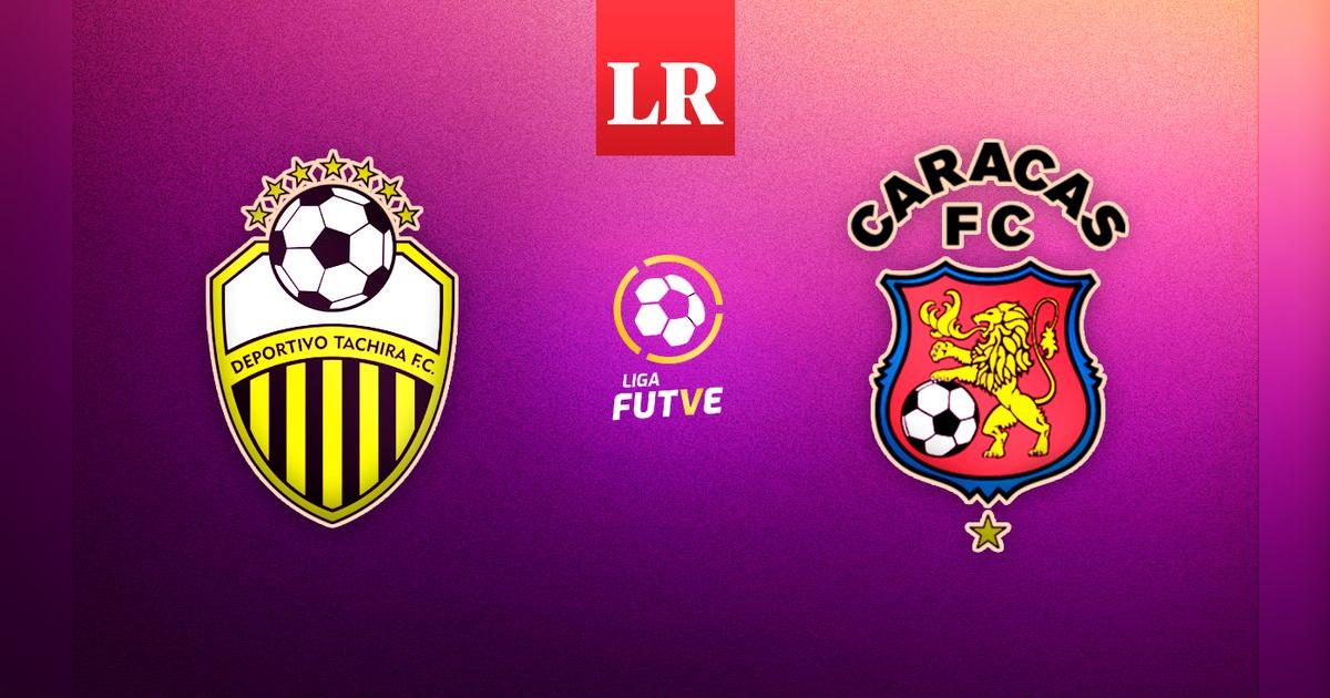 Caracas vs. Deportivo Táchira EN VIVO: ¿a qué hora y dónde ver el ...