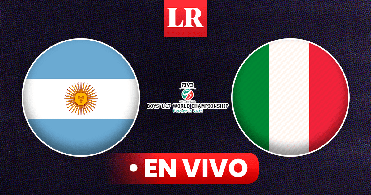 Vóley Argentina vs Italia EN VIVO, Mundial U17 2024, vía Volleyball TV