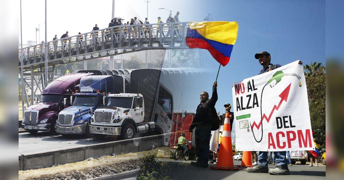 Levantan paro de camioneros en Colombia tras llegar a acuerdo con ...