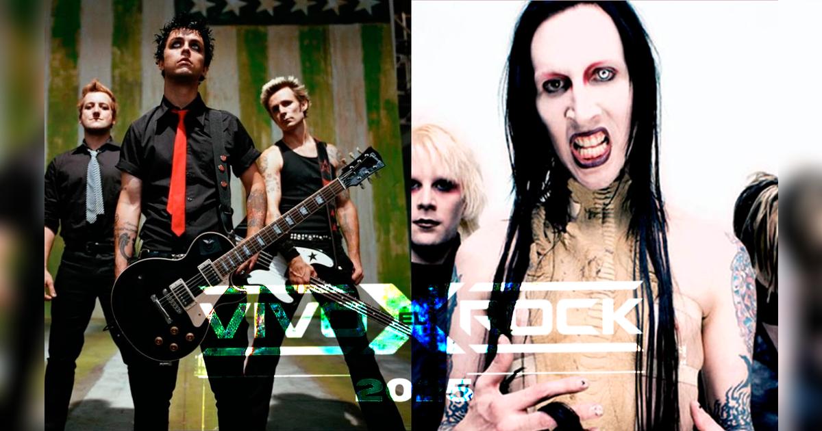 ¿Green Day y Marilyn Manson estarán en Lima para ‘Vivo x el Rock 2025