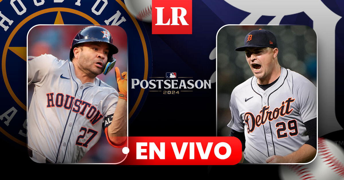 Houston Astros vs Detroit Tigers EN VIVO, MLB Playoffs 2024, ESPN 3 a