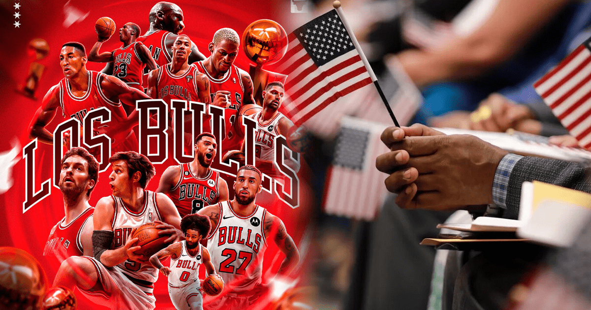 American Citizenship: the Chicago Bulls player who waited 10 years and now has his naturalization in the United States | uscis | American residence | how to get my american citizenship | USA