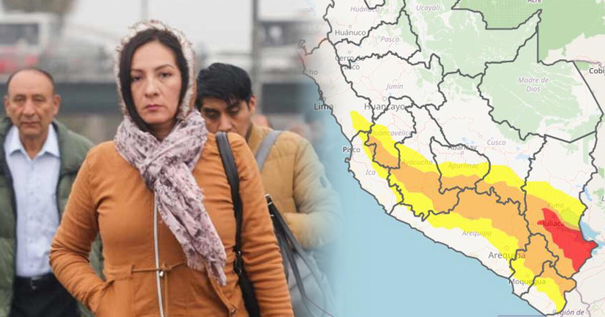 Alerta roja en Perú: Senamhi advierte frío extremo en 10 regiones desde este miércoles 9 de octubre | Sociedad | La República