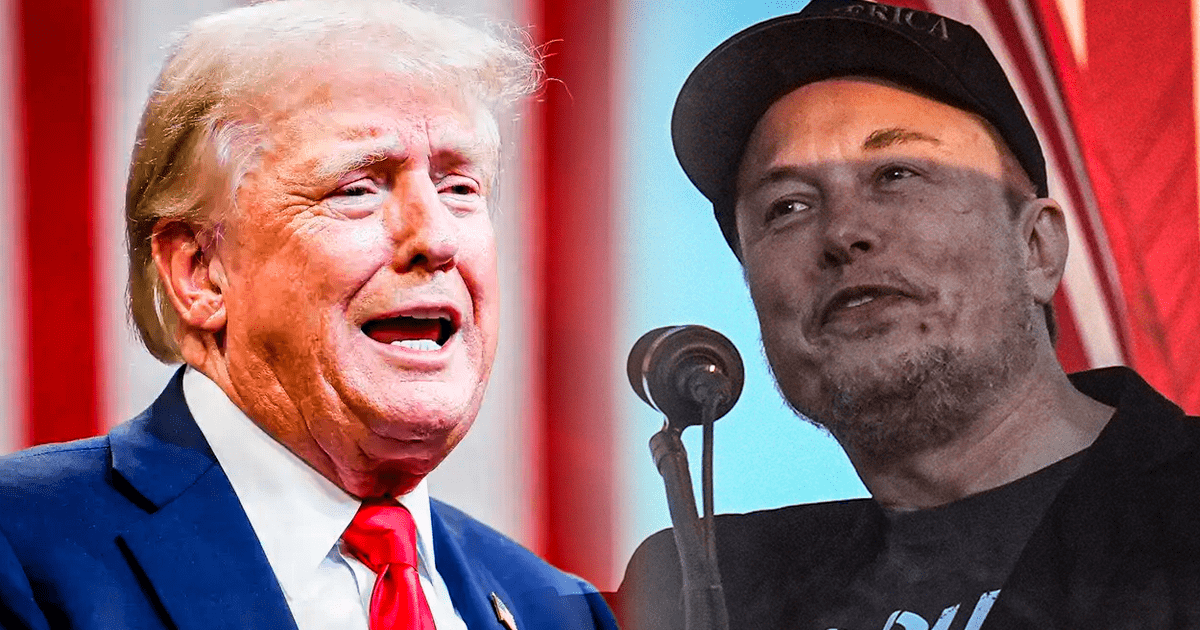 La primera aparición de Elon Musk en un mitin de Trump: 