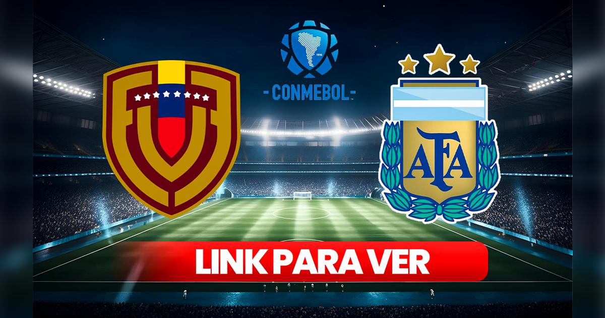 Venevisión EN VIVO gratis link para ver Venezuela vs Argentina online