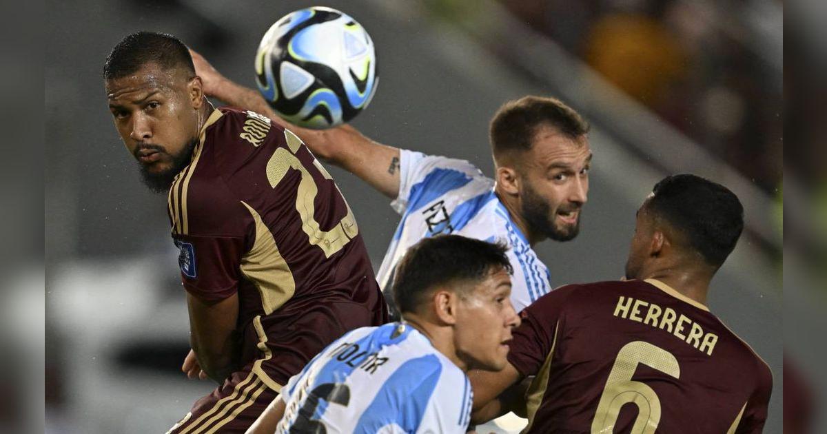 ¿Cómo quedó Argentina vs Venezuela en Maturín por las Eliminatorias