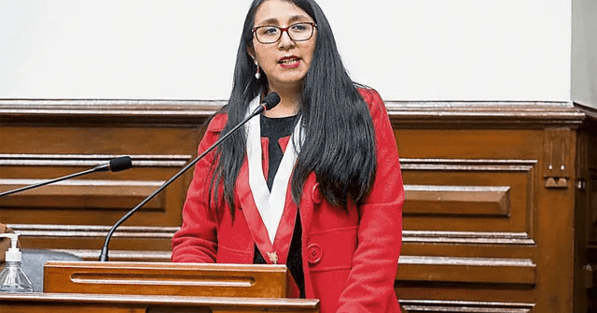 Ruth Luque Sobre Las Medidas Del Congreso Ante El Paro De Transportistas Pretenden 2389