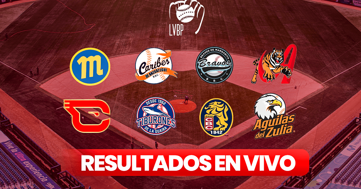 Resultados LVBP 2024 25 HOY EN VIVO, juegos, calendario y tabla de