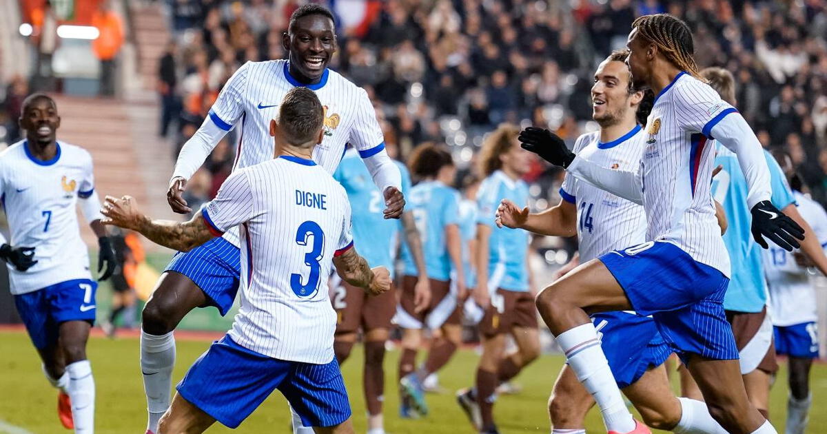 Francia Venció 2-1 A Bélgica Con Doblete De Kolo Muani Por La UEFA ...