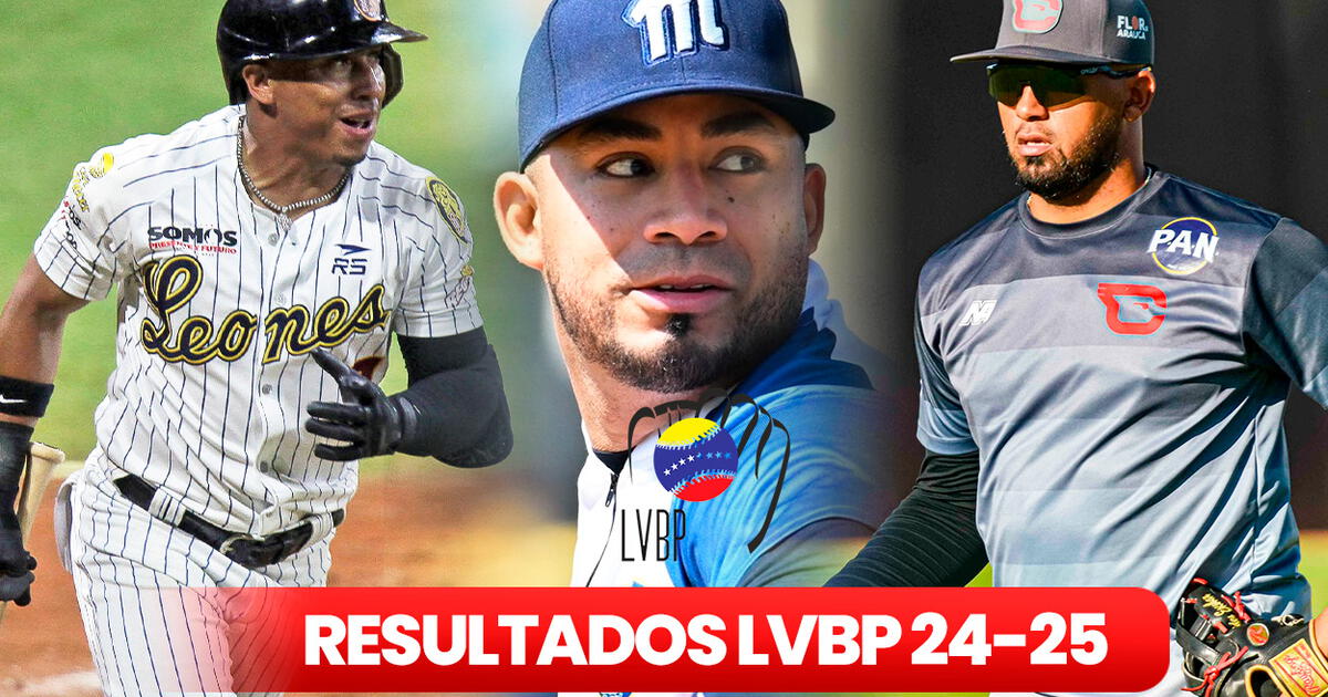 Resultados LVBP 2024-25 EN VIVO, Viernes 18 De Octubre: Juegos Para Hoy ...