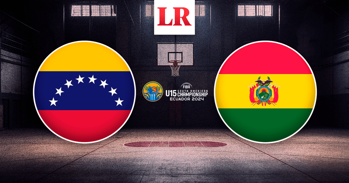 Venezuela vs Bolivia EN VIVO, Sudamericano Sub15 de Baloncesto 2024