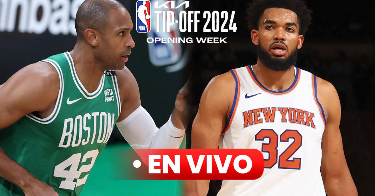 Boston Celtics vs New York Knicks LIVE, NBA Tip-Off 2024, Disney Plus: what time and where to watch the basketball game with Al Horford and Karl-Anthony Towns | NBA ESPN | Sports