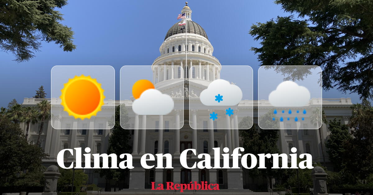 Clima De Hoy En Estados Unidos Pron Stico Del Tiempo En California Este De Diciembre Seg N