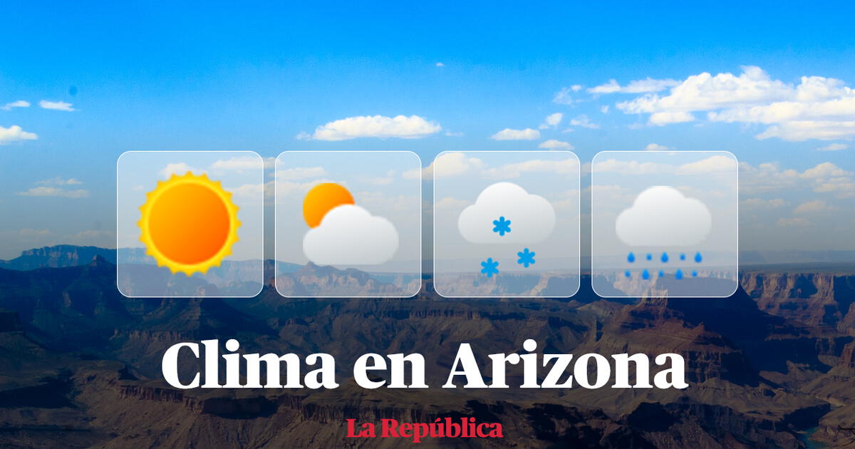 Clima De Hoy En Estados Unidos Pron Stico Del Tiempo En Arizona Este