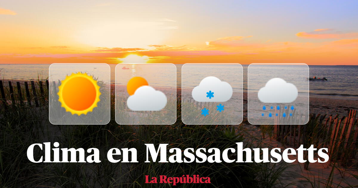 Clima De HOY En Estados Unidos: Pronóstico Del Tiempo En Massachusetts ...