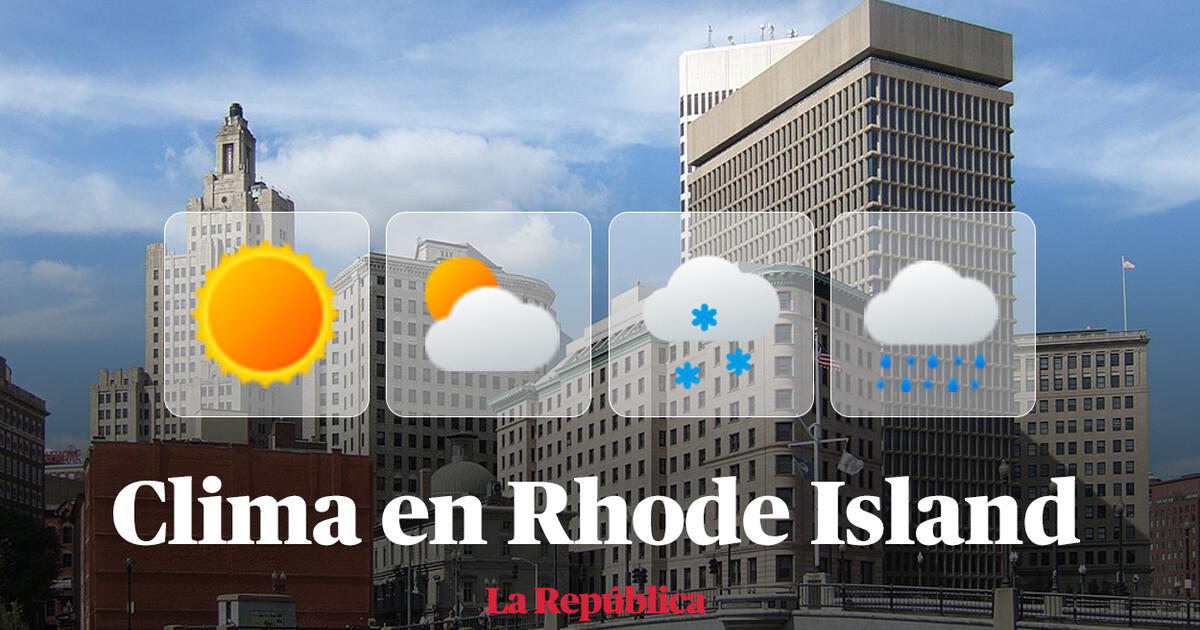 Clima De HOY En Estados Unidos: Pronóstico Del Tiempo En Rhode Island ...