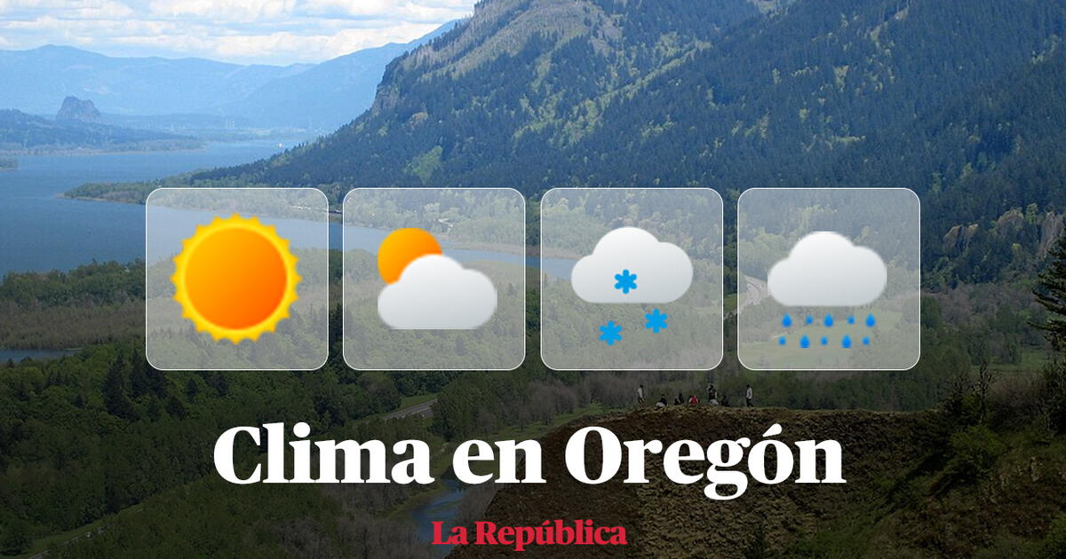 Clima De Hoy En Estados Unidos Pron Stico Del Tiempo En Oreg N Este