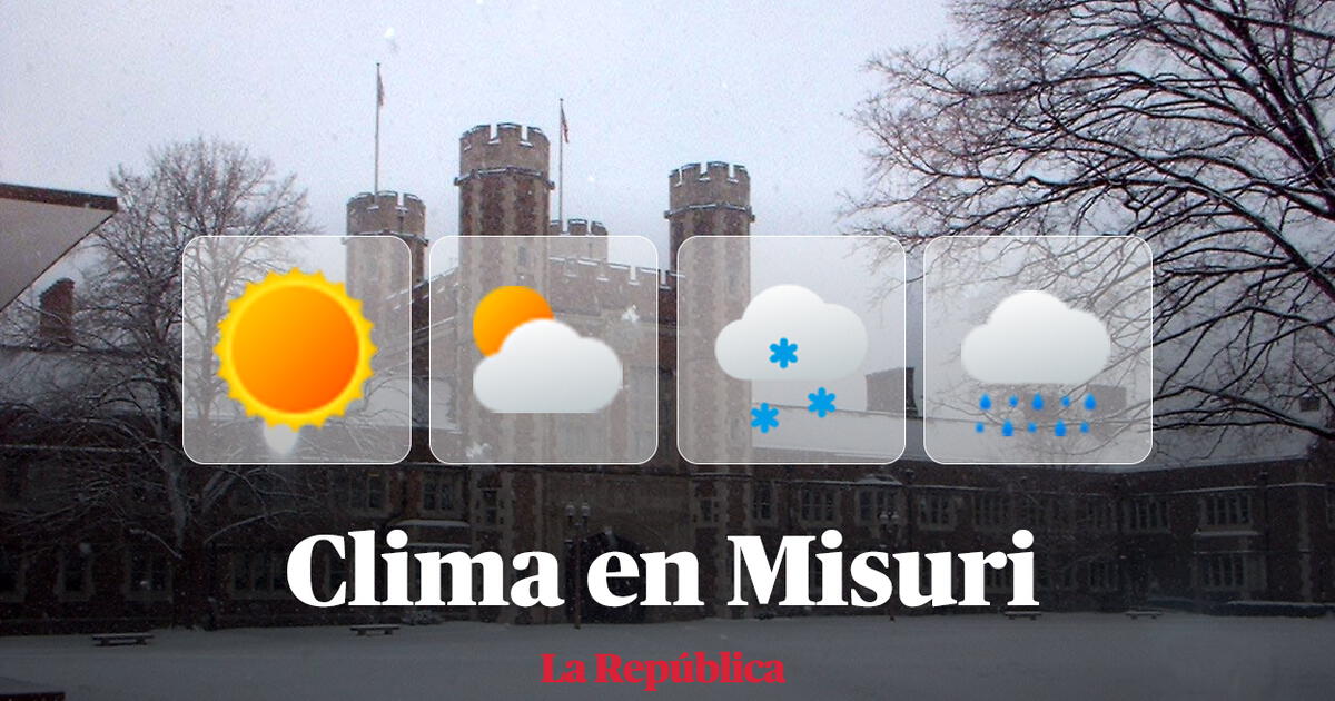 Clima De HOY En Estados Unidos: Pronóstico Del Tiempo En Misuri Este 24 ...