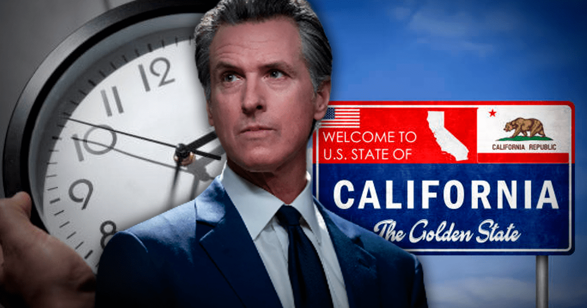 Cambio de hora en California la NUEVA LEY de Gavin Newsom que pondría