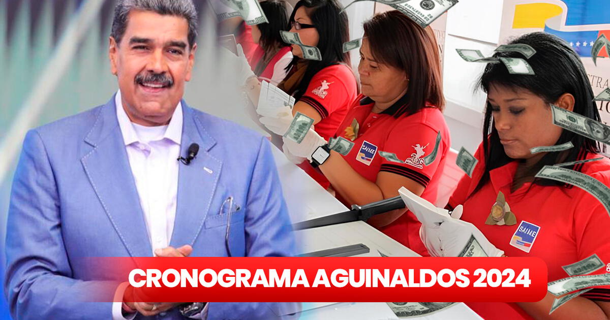 CRONOGRAMA de pago de AGUINALDO para trabajadores públicos 2024 revisa