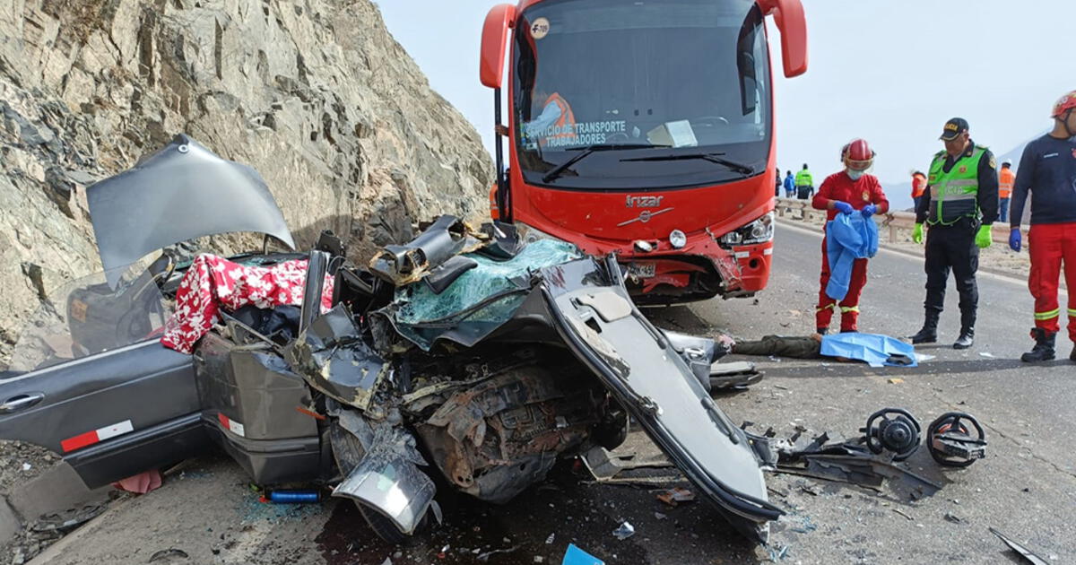 Tragedia En Arequipa Tres Fallecidos Deja Choque Entre Bus Y Auto En La V A Cerro Verde Lrsd