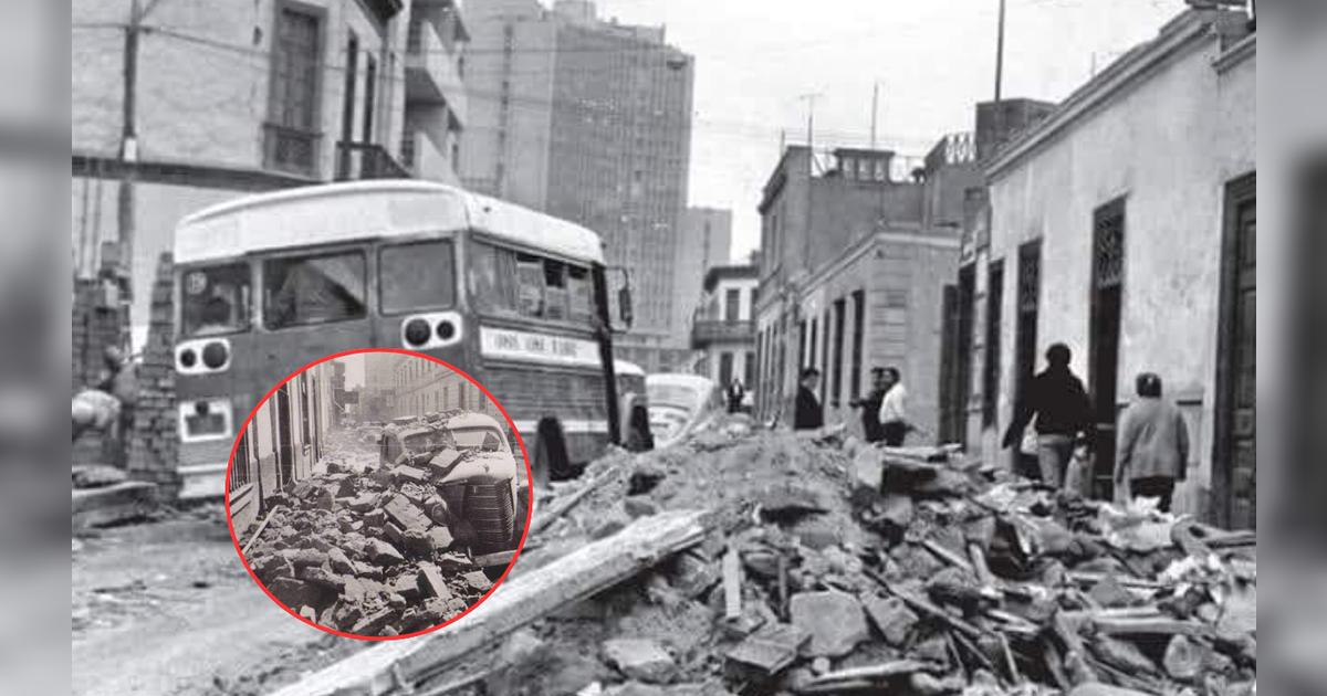 El terremoto en Lima que casi desaparece un distrito: el 80% de las ...