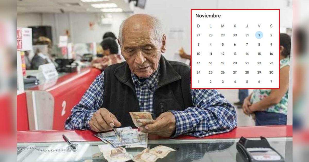 Cronograma de pagos noviembre 2024 para jubilados de la ONP: fecha del ...
